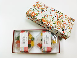 化粧箱（宝石菓てみやげ2個用・箱のみ）